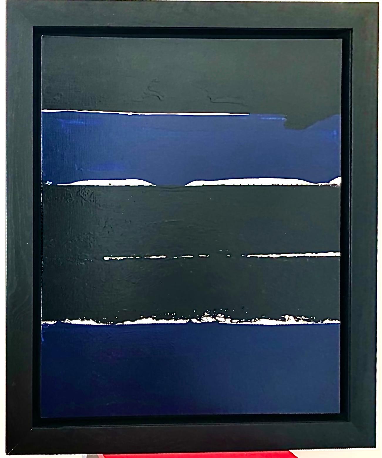Pierre Soulages, Oil on Canvas, 102 x 81 cm, 1999